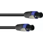 PSSO Speakon garsiakalbio kabelis 4x2,5 mm² 10m juodas 30227931