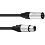 PSSO XLR kabelis 3 kontaktų 7,5 m juodas Neutrik (30227848)