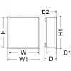 Pulsar AWO000/CA-4,5,6 Alarm Housing