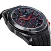 Pulsar vyrų kvarcinis chronografinis laikrodis PT3463X1 - 45mm nerūdijančio plieno korpusas, mėlynas ciferblatas, ruda odinė juosta, 100m atsparumas vandeniui