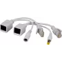 Pulsar P-POE1 Pasyvus PoE adapterių rinkinys su RJ45 jungtimis