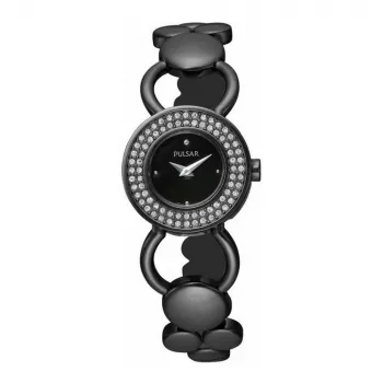 Pulsar Women's Analog Quartz Watch PEGD89X1 - Stainless Steel, White Dial, 22mm