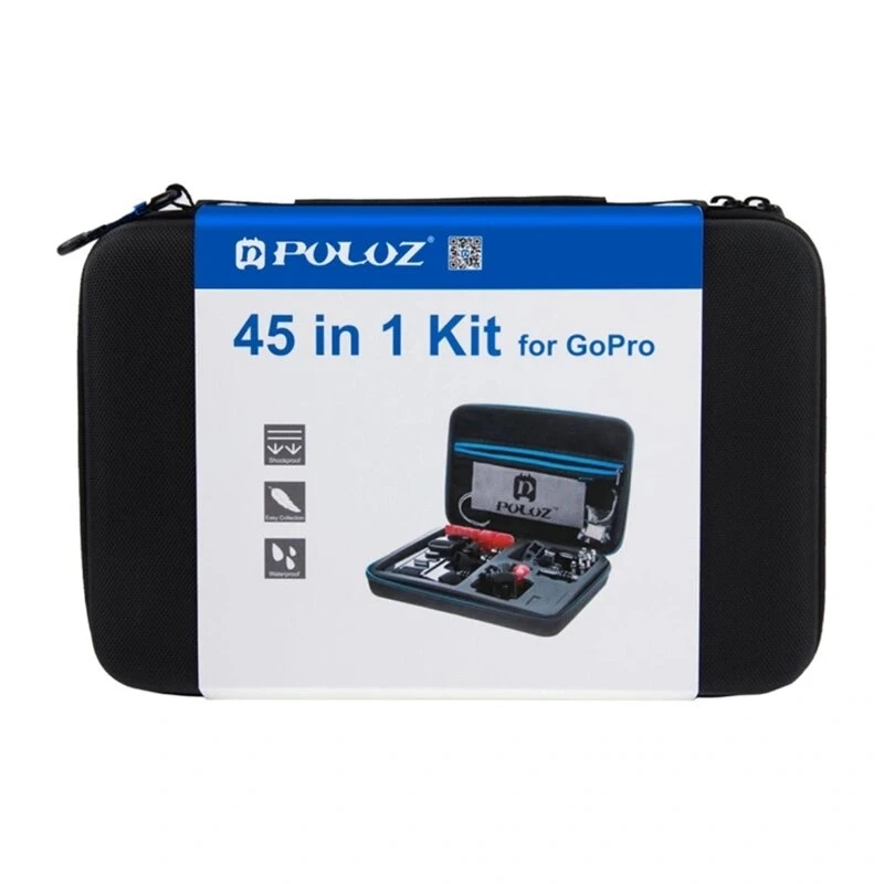 PULUZ 45-in-1 pilnas priedų rinkinys PKT10