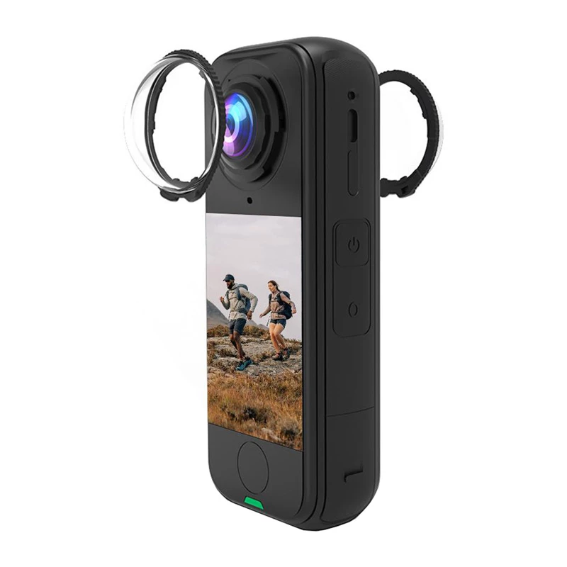 PULUZ objektyvo apsauga, skirta Insta360 X4 Air (grūdintas stiklas) – 2 vnt. pakuotė