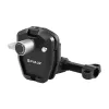 PULUZ Motorciklo priekinio stiklo laikiklis sportinėms kameroms (DJI Osmo Action 4, GoPro Hero 12, Insta360 Ace Pro / X4) - Juoda