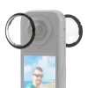 PULUZ Optinis stiklinis objektyvo dangtelis, skirtas Insta360 X4 (2 vnt. pakuotė)