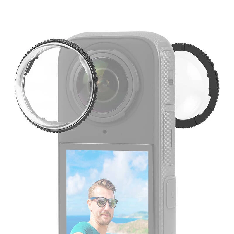 PULUZ PC objektyvo dangtelis, skirtas Insta360 X4