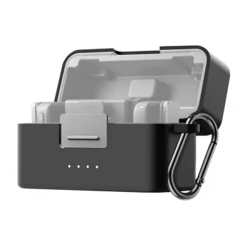 Puluz apsauginis dėklas DJI Mic Mini (juodas)