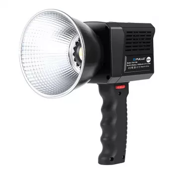 PULUZ PU4119B 60W 2500K-6500K Bi-Color COB LED studijinė šviesa (juoda)