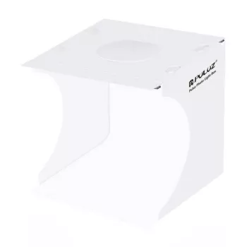 PULUZ PU5029 LED foto šviesos dėžė 20 cm su 6 fonais