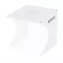 PULUZ PU5029 LED foto šviesos dėžė 20 cm su 6 fonais