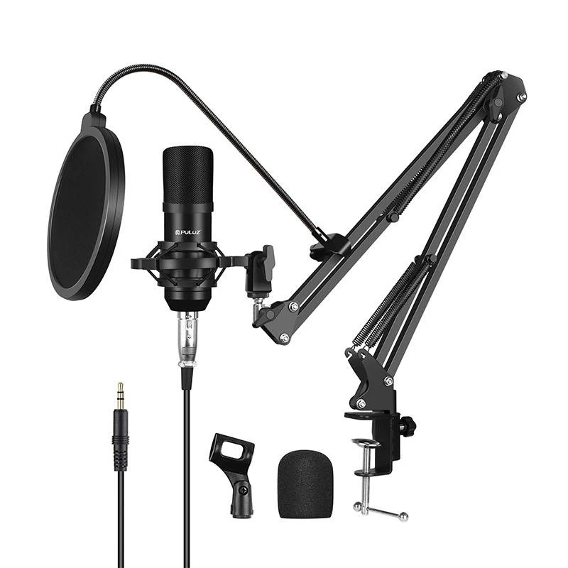 PULUZ PU612B Studio Broadcast Condenser Microphone