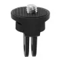 PULUZ PU704B Reguliuojamas 1/4 inch sriegio tvirtinimo adapteris veiksmo kameroms (juodas)