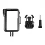 PULUZ PU883B Magnetinis greito atleidimo adapterio laikiklis, skirtas DJI Osmo Action 5 Pro/4/3 (juodas)