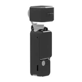 PULUZ PU894B 3-in-1 kietas dėklas su DJI Osmo Pocket 3 - juodas EVA smūgiams atsparus laikymo krepšys su pritaikyta putų įdėkla, priedų kišenėmis ir rankos dirželiu