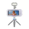 Puluz PU9100W vandeniui atsparus dėklas (45m) USB-C išmaniesiems telefonams – povandeninė fotografija ir videografija (baltas)