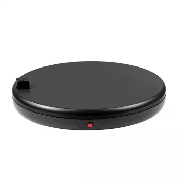 PULUZ Rotating Display Stand with Power Socket 45 cm (Black)