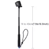 PULUZ Selfie Stick sportinėms kameroms (DJI, GoPro, Insta360) – juoda