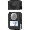 PULUZ Silikoninis objektyvo dangtelis, skirtas DJI Osmo Action kamerai (juodas)