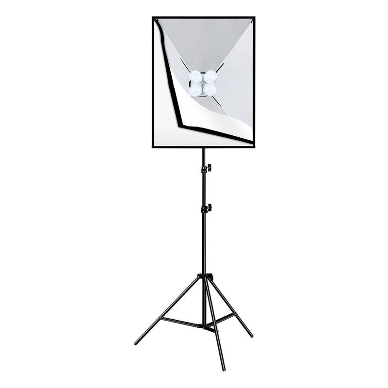 PULUZ Studio Set Softbox 50x70cm, Tripod, LED Bulb 4 vnt. PU5071EU