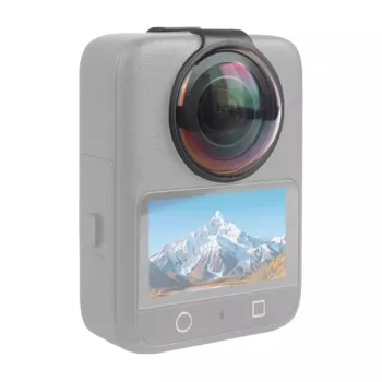 PULUZ Grūdintas objektyvo apsauginis stiklas, skirtas DJI Osmo 360 (juodas)