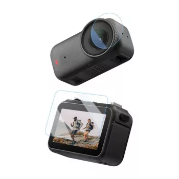 PULUZ Grūdintas apsauginis stiklas ir objektyvo plėvelė, skirta DJI Osmo Pocket 3