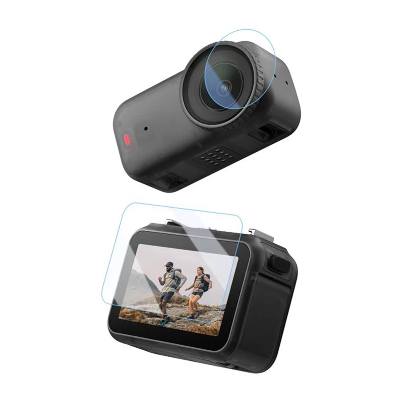 PULUZ Grūdintas apsauginis stiklas ir objektyvo plėvelė, skirta DJI Osmo Pocket 3