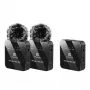 PULUZ belaidis lavalier mikrofonas 2 TX + 1 RX