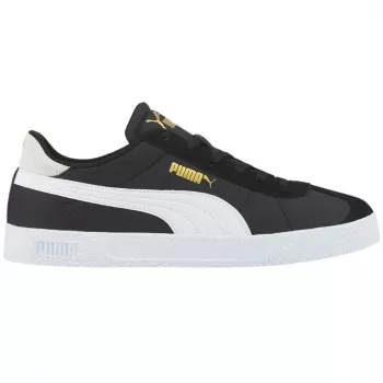 PUMA Club Nylon vyriški sportbačiai juoda balta 384822 04
