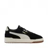 Puma Downtown SD Unisex Suede Sneakers Black 384640-02 Size 42