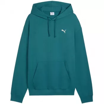 Puma ESS Elevated Relaxed džemperis su gobtuvu Deep Dive Green vyriškas M dydis