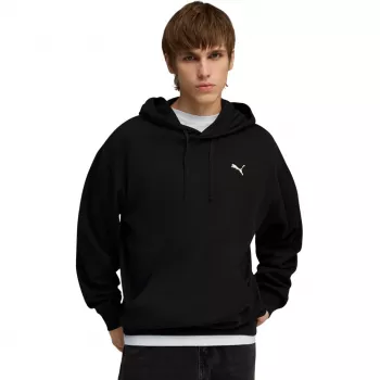 Puma ESS Elevated Relaxed Hoodie vyriškas, juodos spalvos, M dydžio