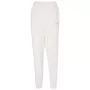 PUMA ESS+ Embroidery aukšto juosmens kelnės moterims, kreminės spalvos, L dydis