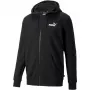 PUMA ESS+ Tape Full-Zip Hoodie TR Black 848768 01 Vyriškas vilnos megztinis su klijuotomis rankovėmis