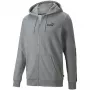 PUMA ESS+ Tape Full-Zip Hoodie TR vyriškas vidutinio pilkumo Heather