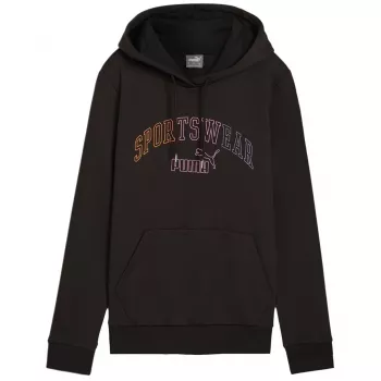 PUMA Essentials+ Logo LAB vyriškas džemperis su gobtuvu juodas M dydis