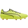 PUMA King Pro FG/AG vyriški futbolo bateliai - Puma Black/Puma White/Fast Yellow - UK 8 / EU 42