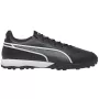 PUMA King Pro TT vyriški futbolo bateliai dirbtinei žolei, juodi/balti/auksiniai, 44 EU dydis