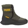 PUMA Nieve WTR AC PS vaikiški žieminiai batai juodi balti