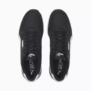 PUMA R78 vyriški laisvalaikio sportbačiai juoda balta