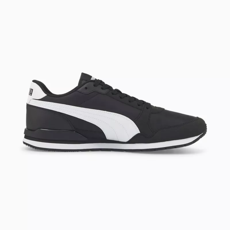 PUMA R78 vyriški laisvalaikio sportbačiai juoda balta