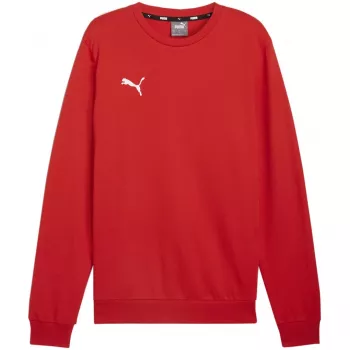 Puma Team Goal Casuals Megztinis apvalia iškirpte raudonas 658592 01 S