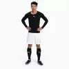 PUMA teamFINAL 21 vyriški treniruočių marškinėliai juodi/balti L