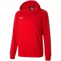 PUMA teamGOAL 23 Casual džemperis su gobtuvu raudonas S
