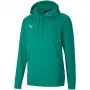 PUMA teamGOAL 23 Casuals džemperis su gobtuvu žaliai blizgantis vyriškas dydis S