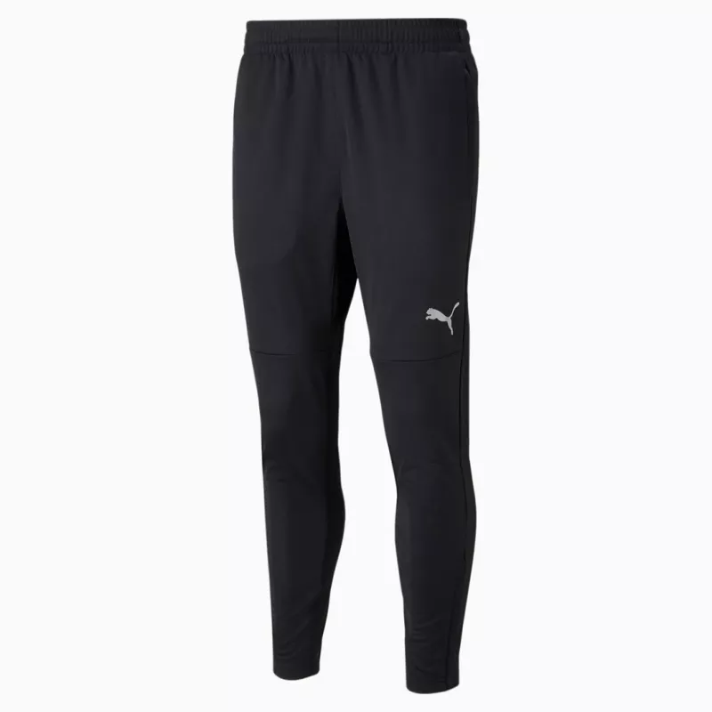 PUMA Teamgoal 23 Casuals vyriškos siaurėjančios treniruočių kelnės, Puma Black, L dydis