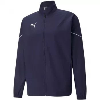 PUMA teamRISE Sideline vyriška striukė su užtrauktuku Peacoat Navy Blue