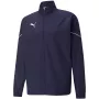 PUMA teamRISE Sideline Vyriška striukė su užtrauktuku - Peacoat/Puma White - Dydis M