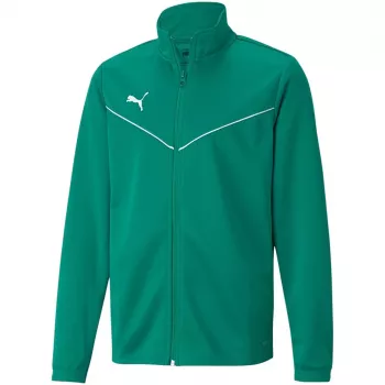Puma teamRISE Training poliesterio striukė jauniams džemperis Pepper Green 164cm