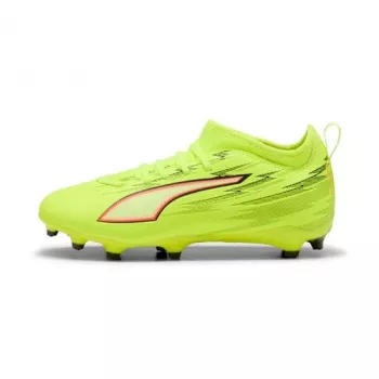 Puma Ultra 6 Match FG/AG jaunimo futbolo bateliai juoda balta raudona, dydis EU 36